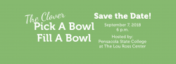 The image for COMMUNITY EVENT: PLEASE JOIN US at THE CLOVER PICK A BOWL FILL A BOWL